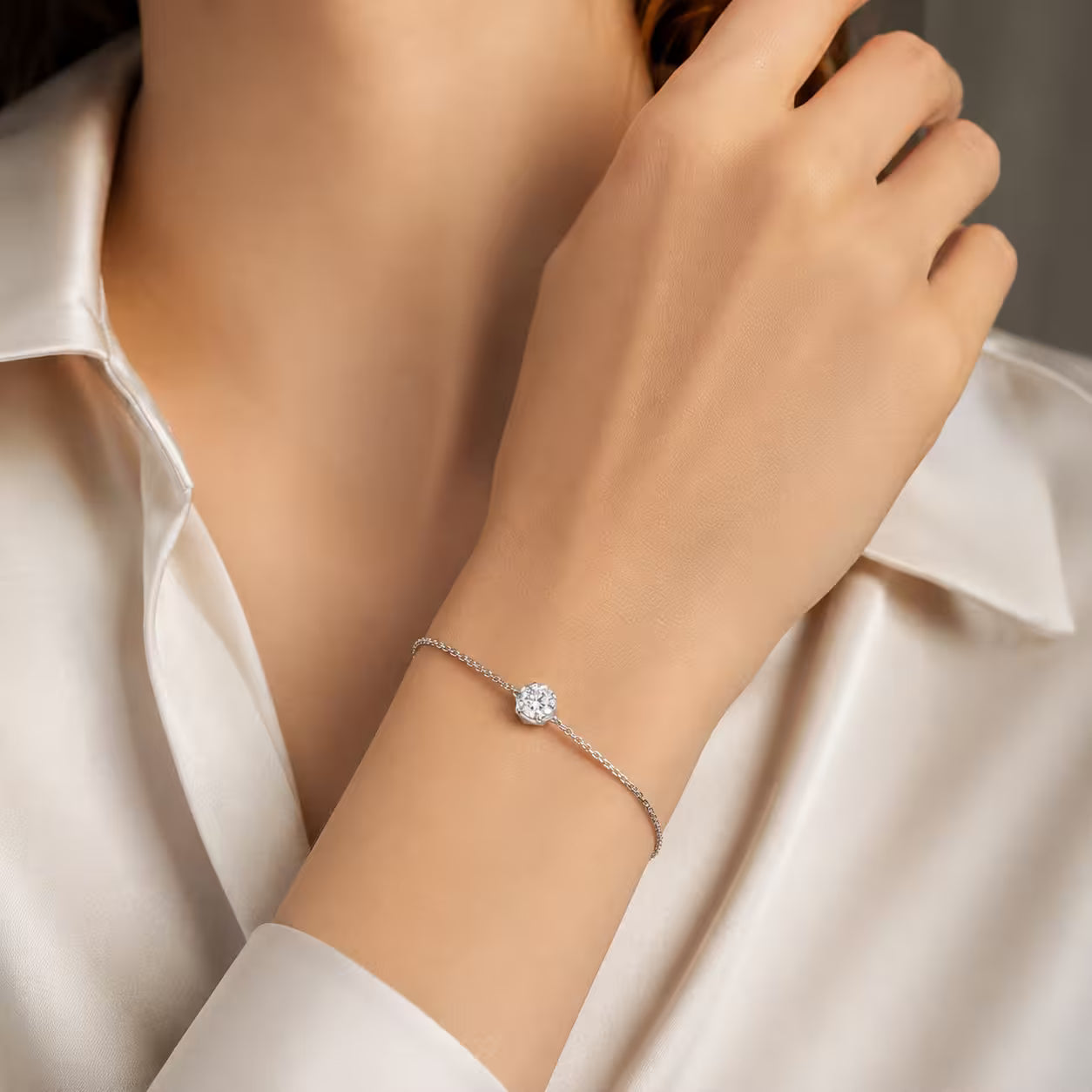 Lumière Charm LC011 1ct Lab Grown Diamond Charm