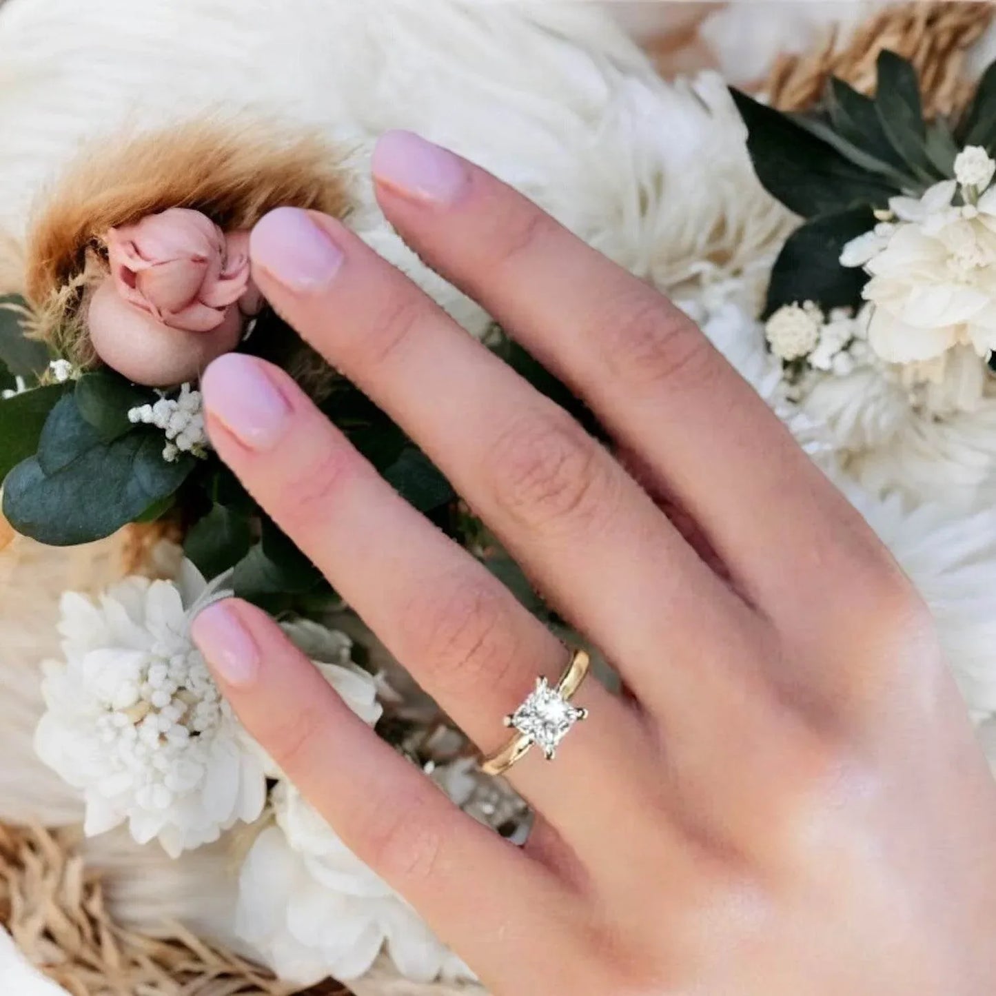 1.5ct Princess Shape Lab Grown Diamond D Color VVS1 VVS2 3EX IGI Certified - Madison Avenue Diamond