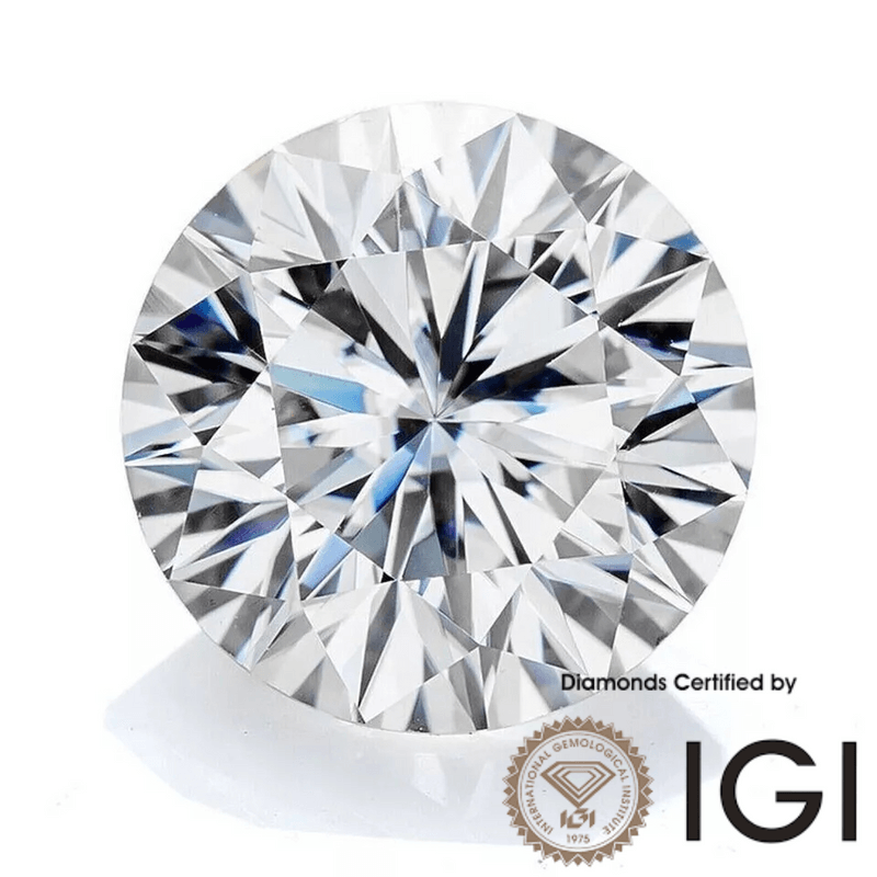 2.5ct Lab Grown Diamond D Color VVS1 VVS2 3EX IGI Certified - Madison Avenue Diamond
