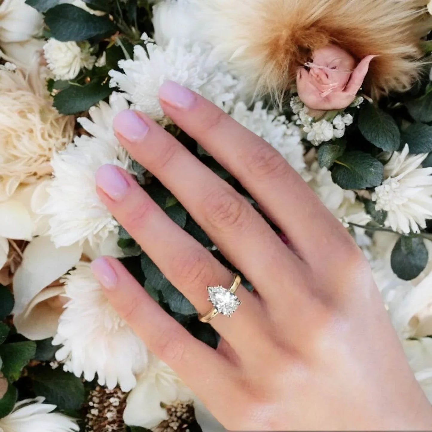 3ct Pear Shape Lab Grown Diamond D Color VVS1 VVS2 3EX IGI Certified - MadisonDia