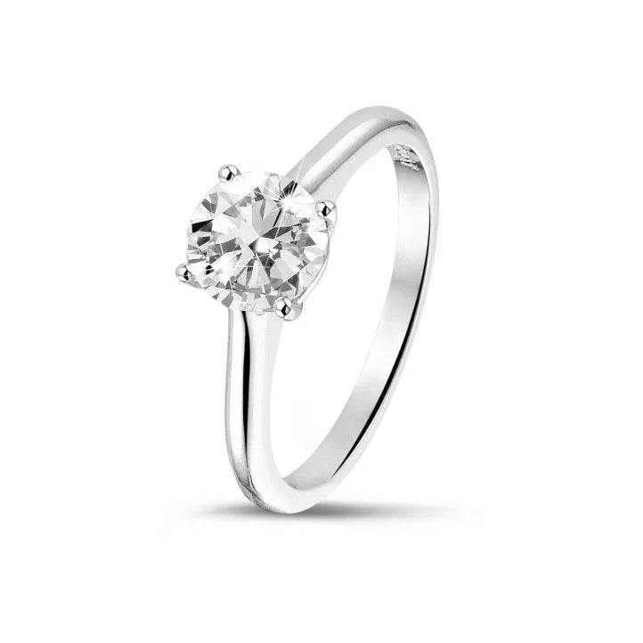 MadisonDia Special Sale 1ct D, VVS2, 3EX, IGI certified, 9K . Lab-Grown Diamond . Ring - Madison Avenue Diamond