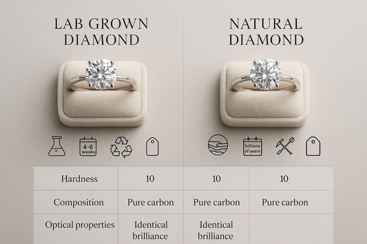 LAB grown diamond vs natural diamond