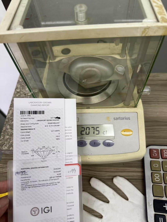Lab Grown Diamond Carat: Size, Price Bands & MM Chart Explained