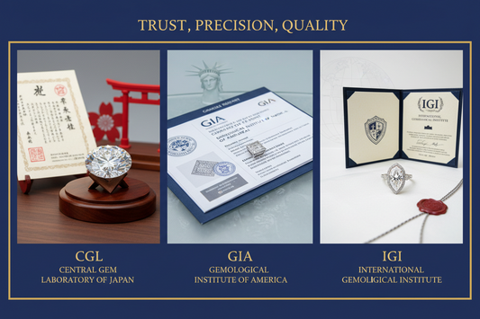 Diamond Certification in Japan (CGL) vs International Standards (GIA & IGI)
