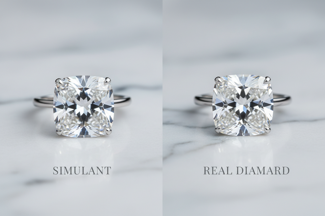 real diamond vs diamond simulant