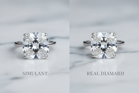 real diamond vs diamond simulant