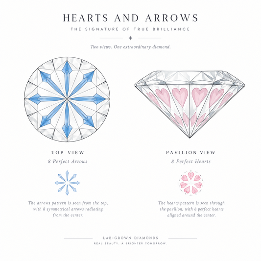 hear and arrow diamond diagram