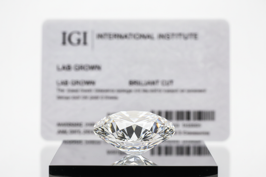 igi lab grown diamond