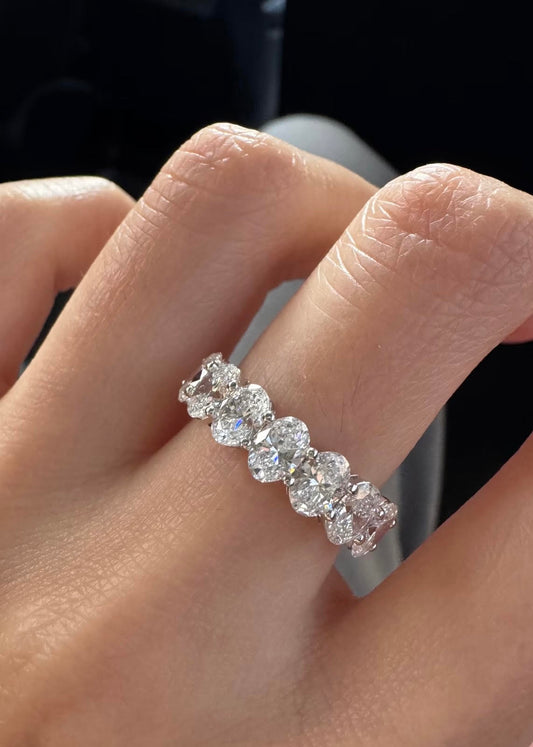 Eternity Ring Diamond Shapes: Round, Princess, Oval & Ruby Compared