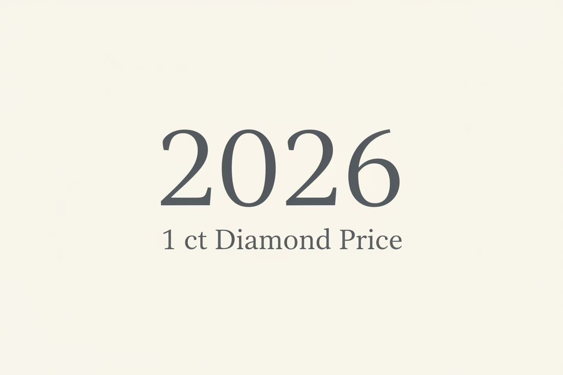 1 Carat Diamond Price 2026: Expert’s Guide to Natural vs. Lab-Grown
