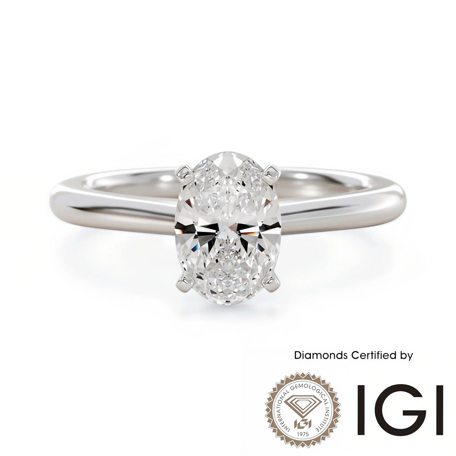 Oval Lab-Grown Diamond Jewelry