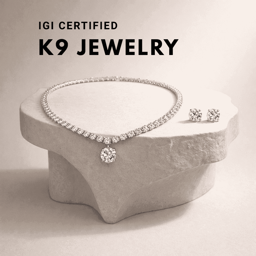 9K Lab-Grown Diamond Jewelry