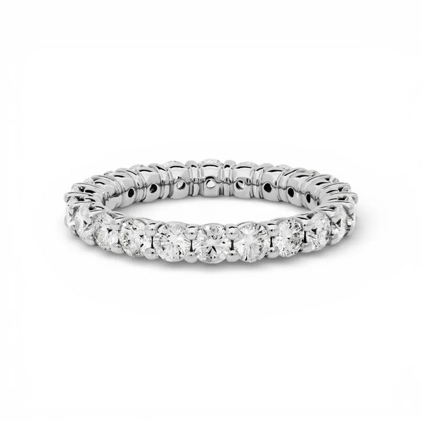 ASH061 3mm 實驗室培育鑽石永恒戒指 18K DE VS VVS 3EX