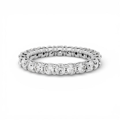 ASH061 3mm Lab Grown Diamond Eternity Ring 9K D VVS 3EX