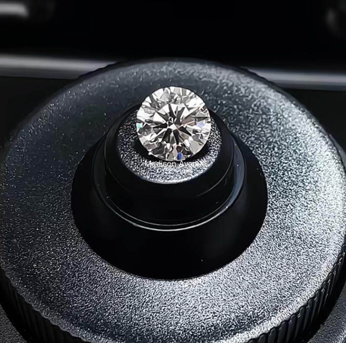 1.58ct Lab Grown Diamond D Color, VVS2, Ideal, Excellent, Excellent, IGI Certified - MadisonDia