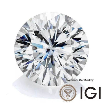 1.58ct Lab Grown Diamond D Color, VVS2, Ideal, Excellent, Excellent, IGI Certified - MadisonDia